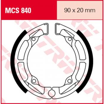 Juego de zapatas de freno TRW MCS840 90x20mm