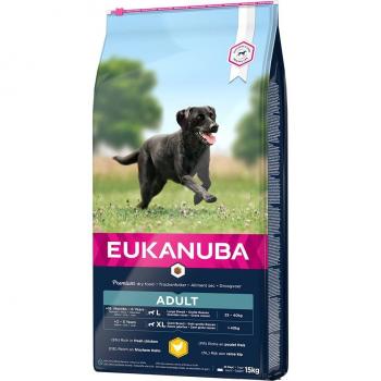 Eukanuba Adult Large Breed Chicken Dry Dog Food - 2 x 15 kg Pack