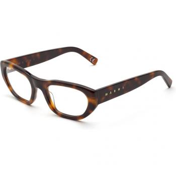Marni Laamu Atoll Red 7TP Women’s Eyeglasses Tortoiseshell Size 53