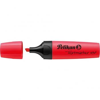 Marcador fluorescente Textmarker 490 Rojo de alta calidad