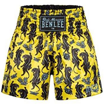 Benlee Panther Thai Shorts Yellow Black XL Male