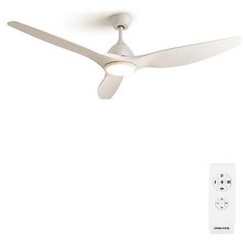 Ventilador de Techo Silencioso XL 90W con Luz LED y Mando a Distancia Ø163 cm
