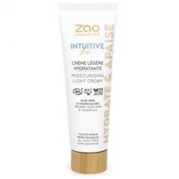 ZAO - Crema hidratante ligera 50 ml Marrón claro unisex ecológica para todo tipo de piel