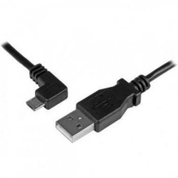 StarTech.com 2m Micro USB Cable - A to Left Angle Micro B