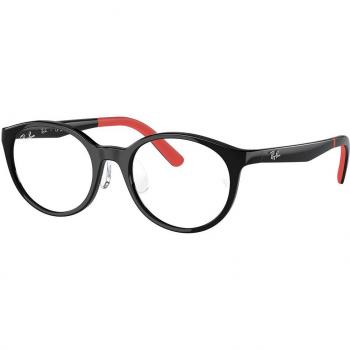 Ray-Ban Kids RY1625D Asian Fit 3876 Kids' Eyeglasses Black Size 47 (Frame Only) - Blue Light Block Available