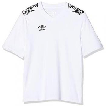 UMBRO Baikal Training Jersey Camiseta De Entrenamiento, Niños, Blanco, 8-10/134-146