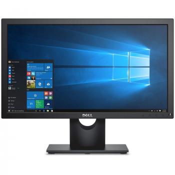 Monitor Dell E2016HV Serie E - Pantalla LED de 49.5 cm (20) con Resolución HD+ 1600 x 900 Pixeles, Acabado Mate en Color Negro