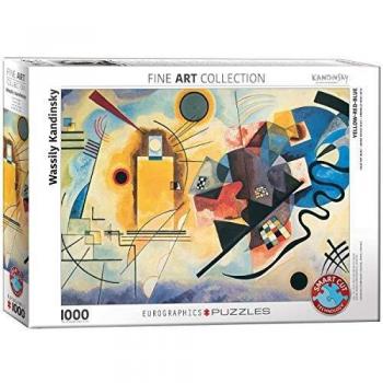 Eurographics 1000-Piece Puzzle - Vassily Kandinsky: Yellow-Red-Blue