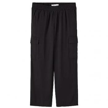 Name It Bella Girls' Cargo Pants 8262-BU Black