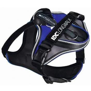 Beeztees K9 IDC Longwalk Negro/Azul 2XL 70-96cm y 26-35kg