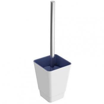 BATH+ by Cosmic B-smart Complementos Escobillero, Blanco y azul