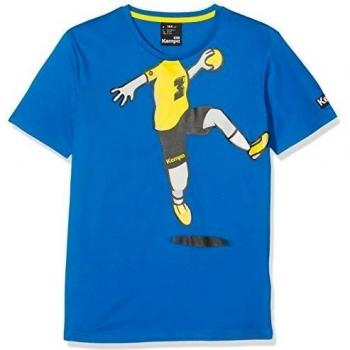 Kempa Niños Bekleidung Teamsport dibujos animados Player - Camiseta Azul azul Talla:164