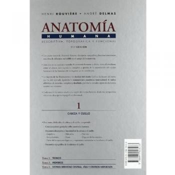 Anatomía Humana Descriptiva, topográfica y funcional. Tomo 1. Cabeza y cuello