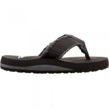 Quiksilver Kids Monkey Abyss Black Flip Flops - Size 13K