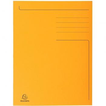 100 Subcarpetas 3 solapas Forever® impresas - Exacompta 449009E - 280 g/m2 Naranja
