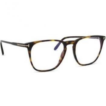 Tom Ford FT5937-B 052 52 Stylish Eyeglasses in Brown, Unisex, Size: ONE SIZE, Ideal for Everyday Wear