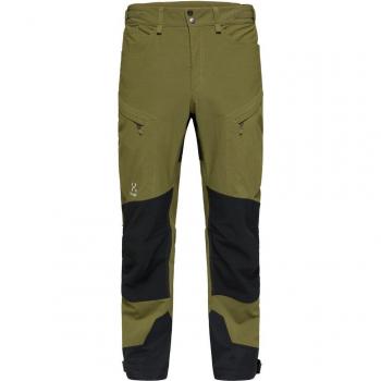 Pantalón largo de hombre Haglöfs Rugged Standard verde kaki - Talla 54