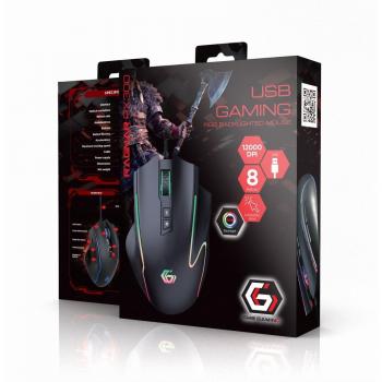 Ratón Gembird MUSG-RAGNAR-RX300 Negro - Última Tecnología