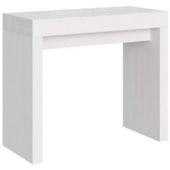 Consola extensible blanca 90x40/300 cm para 12 personas Roxell Fresno