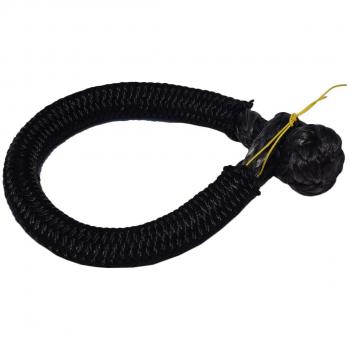 9mm*120mm Black Soft Shackles,ATV UHMWPE Shackle for Yacht,Synthetic Shackle