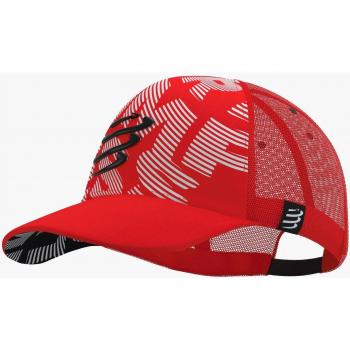 Compressport Trucker Running Cap Red