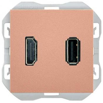 Conector HDMI + USB Tipo A - SIMON 270