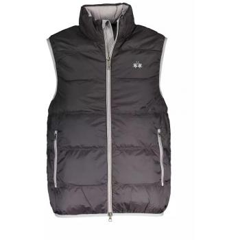 La Martina Black Polyamide Sleeveless Jacket - L
