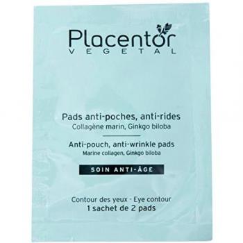 Placentor Vegetal Pads - 6 bolsas anti-bolsas y anti-arrugas x 2 pads.