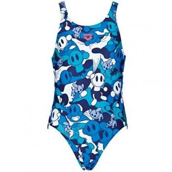 Arena Niños Camo Kun Traje de baño Navy UK26