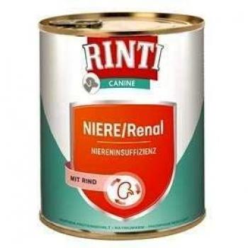 Rinti Canine Riñón/Renal con vacuno 800 g - 6 x 800 g