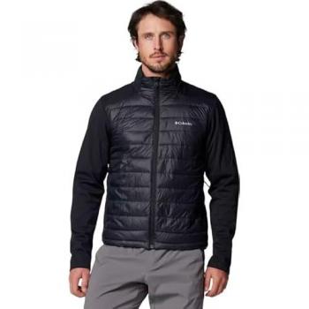 Columbia Tech Hybrid Insulated Softshell Jacket - Black - Men's Size S