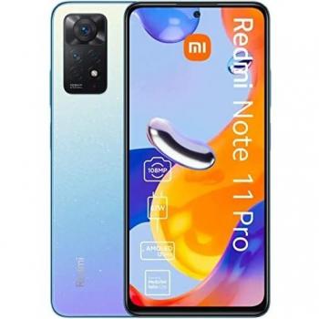 Xiaomi Redmi Note 11 Pro Smartphone 8GB/128GB 6,67 Display 5000mAh 33W Fast Charging (Star Blue