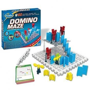 Think Fun - Domino Maze - Fichas de domino de colores surtidos