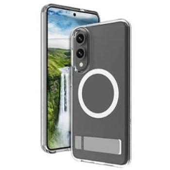 Funda de protección transparente Dbramante Iceland Ultra D30 para Samsung Galaxy S25 Edge con soporte
