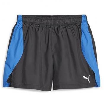 Puma Run 5in Shorts Hombres - Negro, Azul, Pantalones Cortos de Running para Hombre, 5 pulgadas de largo