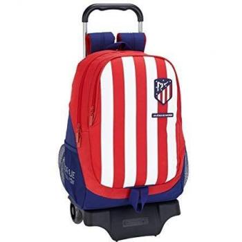 Mochila Escolar de Atlético de Madrid Oficial con Carro 330x150x430mm