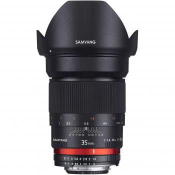 Samyang F1111010101 - Objetivo fotográfico DSLR para Fuji X