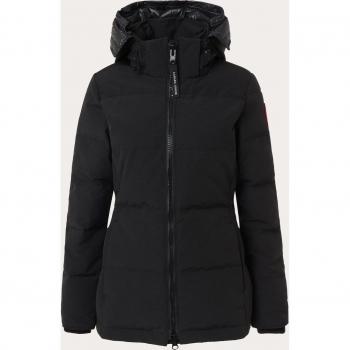 Canada Goose Chelsea Parka with Aerodynamic Hood Details, Black, Female, Sizes: XS, M