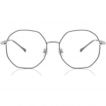 Montura completa metálica negra para hombre - Gafas recetadas anti-azules - SmartBuy Collection