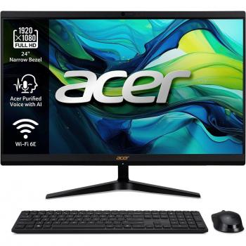 All in One Acer C24-1800, 23.8 Full HD, Intel® Core™ i5-12450H, 16GB RAM, 1TB SSD, UHD Graphics, Windows 11 Home, Negro