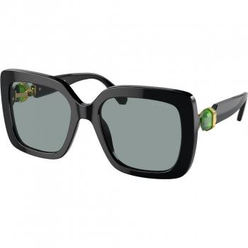 Swarovski SK6001 1001/1 Women's Sunglasses Black Size 55