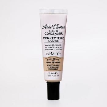 theBalm Anne T. Dotes® Liquid Concealer, Liquid Concealer for Full Coverage, Shade #7 Warm Fair, 11.8 ml