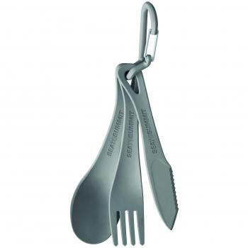 Sea to Summit Delta Cutlery Set 3 Piezas. – Juego de cubertería, unisex, Delta Cutlery Set, azul, medium