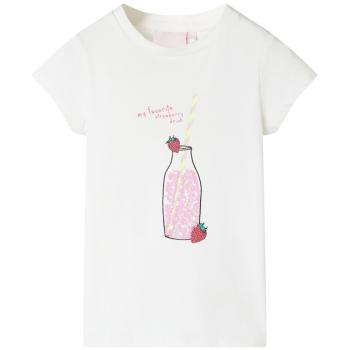 Camiseta infantil color crudo 92