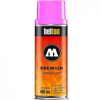 Spray de pintura acrílica Belton Premium 400 ml - Fluorescente Rosa Neón