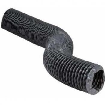 Vaina flexible de PVC gris 125 mm diámetro 20 metros Axelair