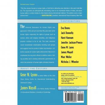 International Human Rights in the 21st Century: Safeguarding Group Rights and Global Justice
