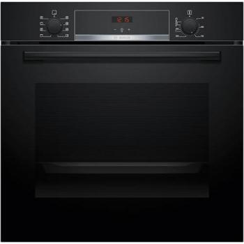 Horno Multifunción Empotrable Bosch HBA553BA3F - 71 L, 3400 W, EcoClean, Negro