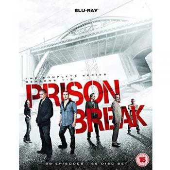 Prison Break: Caja Completa de Temporadas 1-5 en Blu-ray (Región Libre)