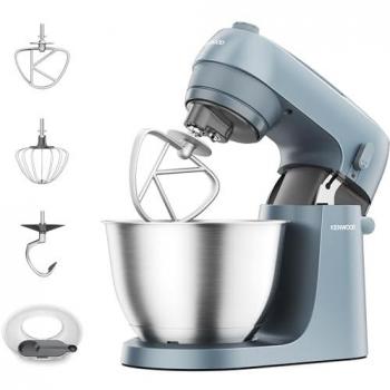 Kenwood Go Compact Food Processor KZM35.000GY, 800W, 4L Bowl, Storm Blue